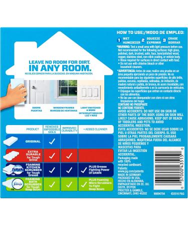 Mr. Clean Erase and Renew Magic Eraser Original - 2 Count - Buy Online on GoSupps.com