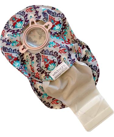 Ostomy Bag Cover Red Buffalo Check | Stylish & Comfortable | 3.25" Opening | International Shipping Available - Buy Online on GoSupps.com