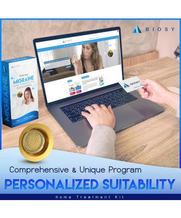 BioSy Migraine - Personalized Heating Headache Relief Device for Natural Migraine Pain Relief - Buy Online on GoSupps.com