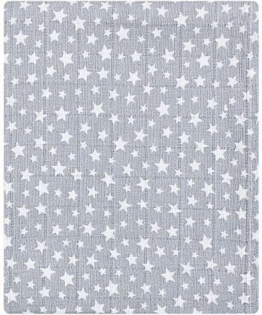 Tuptam Baby Mull Diapers & Spit Towels - 5 Pack (70x80 cm) - Owl Beige Unicorn Pink Deer Brown Rainbow Stars Gray - International Shipping Available - Buy Online on GoSupps.com