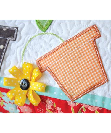 Kimberbell Bench Pillows Machine Embroidery - May Flowers Design - Buy Online on GoSupps.com