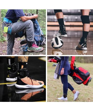 Ultra Zoom Ankle Brace - Supportive Brace for Athletes - Black (Small/Medium) - Buy Online on GoSupps.com