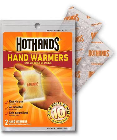 HotHands Hand Warmers - Natural, Odorless, Up to 10 Hours Heat, 40 Pair - Buy Online on GoSupps.com