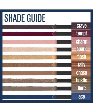 Maybelline New York Color Strike Eye Shadow Pen - 45 Flash, Cream To Powder Finish - 0.012 Fl Oz - Buy Online on GoSupps.com