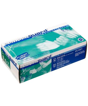 Buy SemperGuard Xpert Nitrile Latex Gloves - Powder-Free Chemical Spray Protection Size S Green/Blue (100-Pack) - International Shipping Available - Buy Online on GoSupps.com
