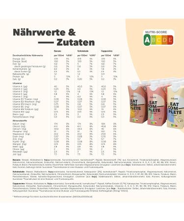 Buy Saturo Meal Test Package | Vegan Drinking Food with 26 Nutrients | 330kcal | 24 x 330 ml (Chocolate Banana Cappuccino) - International Shipping - Buy Online on GoSupps.com