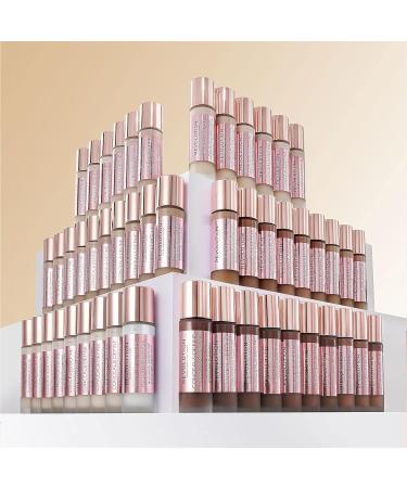 Makeup Revolution Conceal & Define Foundation F6 - Full Coverage, Matte Finish for Light/Medium Skin - Vegan & Cruelty-Free - 0.7 Fl Oz - Buy Online on GoSupps.com