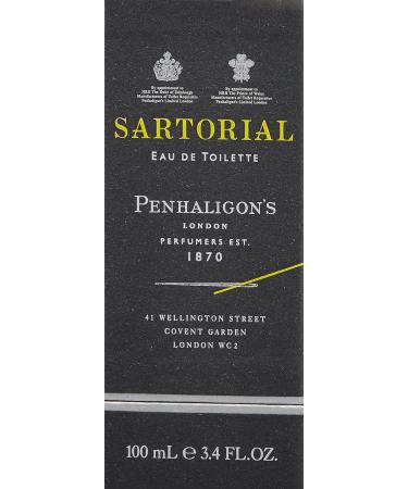 Penhaligon's Sartorial Eau de Toilette 3.4 fl. oz. 3.4 Fl Oz (Pack of 1) - Buy Online on GoSupps.com