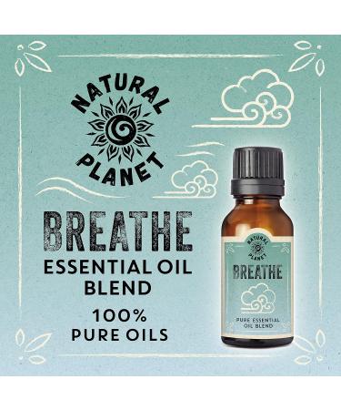Natural Planet Breathe Essential Oil Blend 15ML with Neroli for Respiratory Health - Buy Online on GoSupps.com