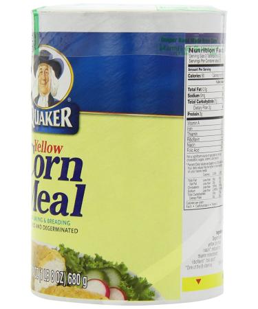 Quaker Yellow Corn Meal 680g - Pack of 3 | Premium Quality Cornmeal - Buy Online on GoSupps.com