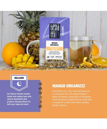 Tiesta Tea Mango Dreamzzz - Caffeine-Free Premium Loose Leaf Tea 1.5 oz - Buy Online on GoSupps.com