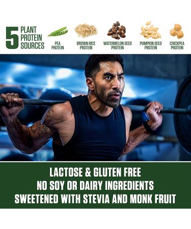 Dymatize Complete Plant Protein - Creamy Chocolate | 25g Protein, 4.8g BCAAs, 15 Servings - Buy Online on GoSupps.com