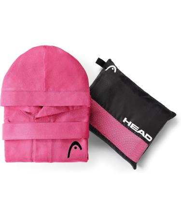 Head Active Bathrobe for Girls 10-12 Years | Fluffy Microfiber Quick Dry Hooded & Space-Saving | Perfect for Sports & Swimming Pool - Buy Online on GoSupps.com