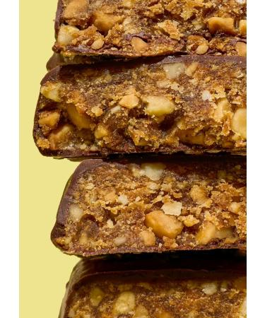 KoRo - Bio Erdnussriegel mit Schokolade 50 g - Bio und vegan - Zart schmelzende Schokolade - Mit Kokosbl tenzucker ges ßt - Buy Online on GoSupps.com