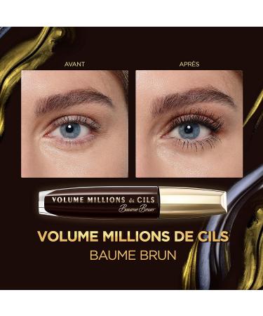 L'Or al Paris - Mascara Volume Millions de Cils - Baume Brun - 8 9 ml (Lot de 2) - Buy Online on GoSupps.com