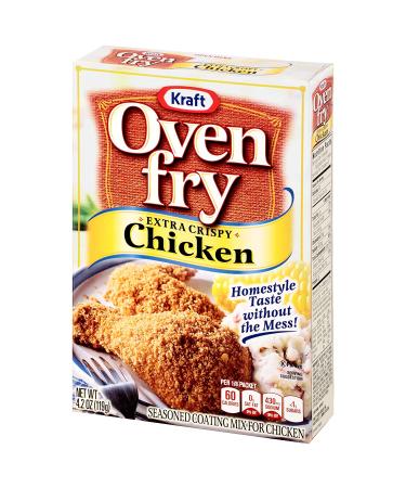 Oven Fry Extra Crispy Seasoned Coating Mix for Chicken - 8 ct Pack (4.2 oz Boxes) - Buy Online on GoSupps.com