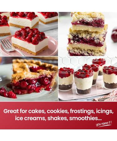 LorAnn Bakery Emulsions Cherry Flavor 4oz - Natural & Artificial Flavoring for Baking | Premium Quality - Buy Online on GoSupps.com