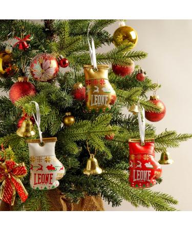 Leone 1947 Small Gold Decorative Boxing Glove | Christmas Tree Decoration | Unisex Adults | Standard Size - Buy Online on GoSupps.com