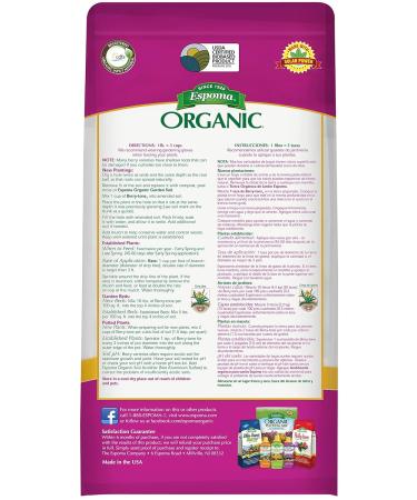 Espoma Organic Berry-Tone 4-3-4 Fertilizer & Plant Food - 4 Lb Bag for All Berries - Promote Bountiful Harvest - Pack of 2 - Ship Internationally - Buy Online on GoSupps.com