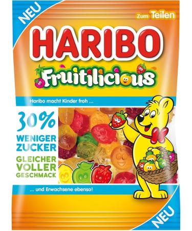 Haribo Fruitilicious Sweets 175 g - Buy Online on GoSupps.com