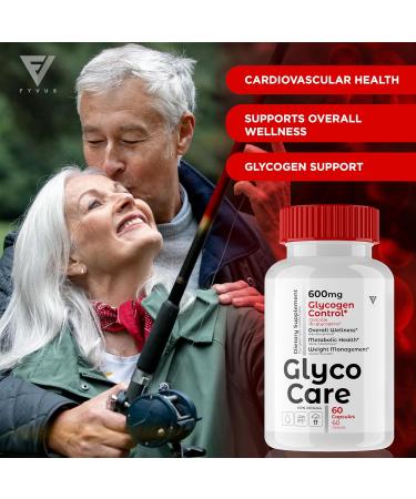 Glyco Care Support Pills GlycoCare Support Capsules Health Wellness Supplements Glyco Clean Pills Women Men Gluco Care Overall Health Support Advanced Formula (60 Capsules) - Buy Online on GoSupps.com