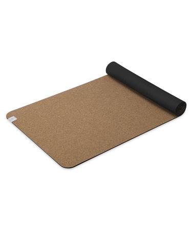 Gaiam Yoga Mat Cork - Great for Hot Yoga, Pilates (68-Inch x 24-Inch x 5mm Thick) - Buy Online on GoSupps.com