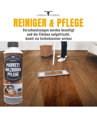 Professional Wood Floor Cleaner & Maintenance for Inside & Outside | Urban Forest 1000ml - Buy Online on GoSupps.com