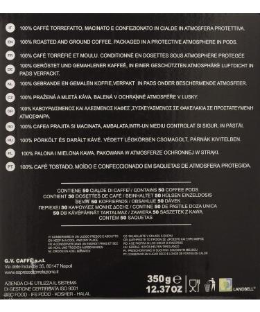 Forte Espresso Coffee 50 Pods - ESPRESSO Italiano - Buy Online on GoSupps.com