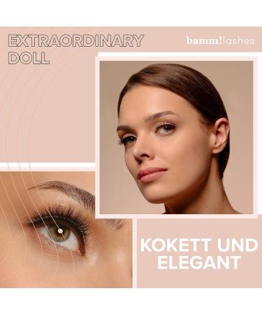 Buy Bamm! Natural Black Lashes - Reusable Artificial Eyelashes & Eyelash Extensions for Stunning Looks | International Shipping Available - Buy Online on GoSupps.com