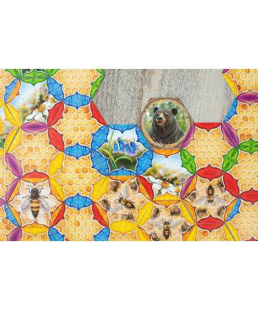Grandpa Beck's The Bears and The Bees Tile Laying Game | Fun Strategy Game for Kids, Teens, and Adults | 2-5 Players 7+ years | From the Makers of Cover Your Assets & Skull King - Buy Online on GoSupps.com