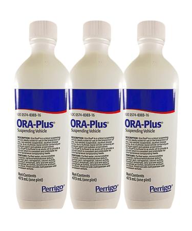 Ora-Plus Oral Suspending Vehicle by Paddock - 16 Oz - Buy Packs and Save (Pack of 3)