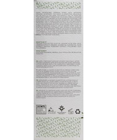 Buy SKIN&CO Roma Rosemary & Verbena Body Milk | 7.7 Fl Oz | International Shipping Available - Buy Online on GoSupps.com
