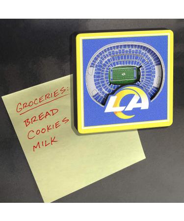 Los Angeles Rams 3D StadiumView Magnet - NFL Fan Gear | YouTheFan - Buy Online on GoSupps.com