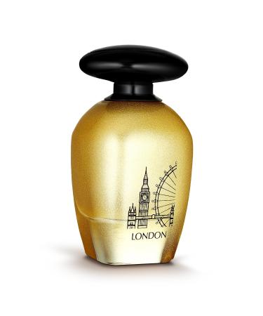 L'Orientale Fragrances Night De Paris London 100ml / 3.3oz - Oil-Based Perfumes for Women & Men Unisex Amber Spicy Eau de Parfum - Long-Lasting Up to 24 Hours Ideal for All Seasons