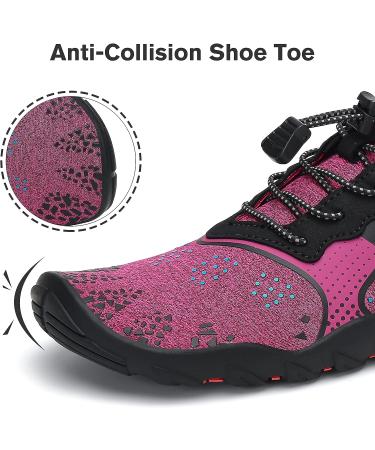 SAGUARO Water Shoes Quick Dry Anti-Slip for Men & Women - Pink, Size 8 Women/6.5 Men - Buy Online on GoSupps.com