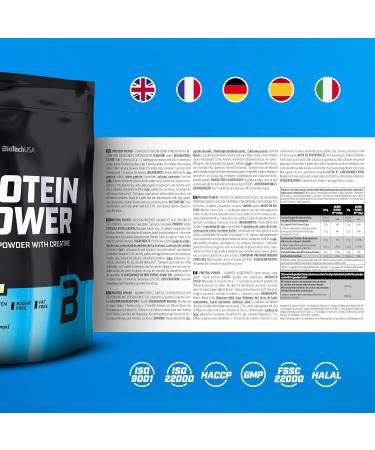  BioTechUSA BioTechUSA Protein Power - High protein sugar-free lactose-free gluten-free with added creatine 1 kg van - Buy Online on GoSupps.com