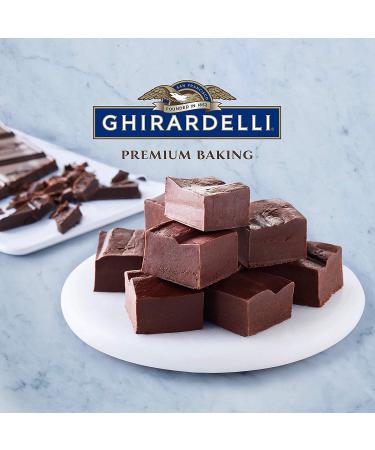 Ghirardelli Premium 60% Cacao Bittersweet Chocolate Baking Bar 4oz - Pack of 12 - Buy Online on GoSupps.com