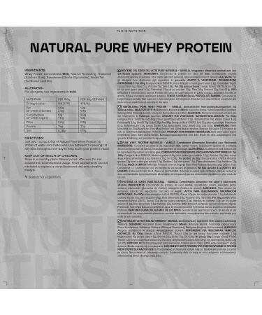 Organic Vanilla Whey Protein Concentrate 500g - Sweetened with Stevia | 13 Servings - Buy Online on GoSupps.com