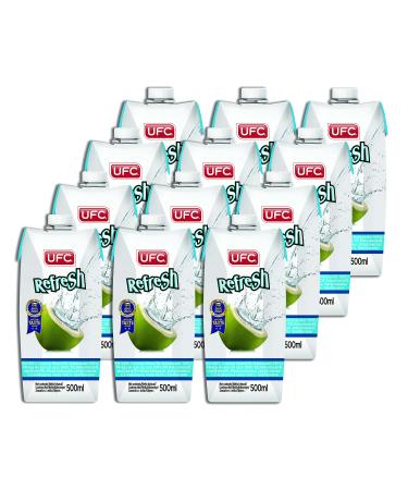 UFC Pure Coconut Water 100% Pure Coconut Water Thailand 500 ml 12 Pack