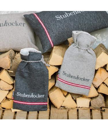 David Fussenegger Hot Water Bottle Stubenhocker 2L - Cozy 21x38 cm in Smoke Color | Perfect for Comfort & Warmth - Buy Internationally - Buy Online on GoSupps.com