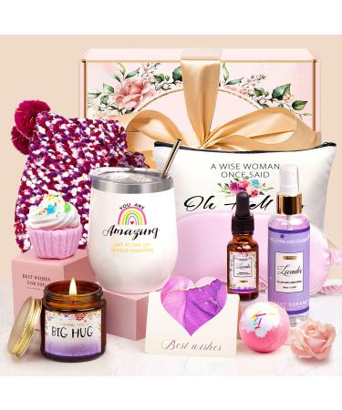 Birthday Gifts for Women Relaxation Gifts for Mom Spa Basket for Best Friends Unique Gifts for Women Sleep Well Gift Set Self Care Gifts Get Well Soon Gifts for Sister Wife Her Coworker Bestie