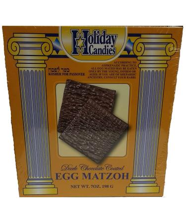 Passover Dark Chocolate Covered Egg Matzo - 7oz (Pack of 1) - Buy Online on GoSupps.com