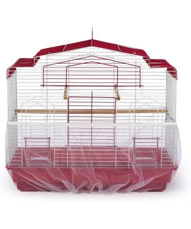 Prevue Pet Products 822W Mesh Bird Seed Catcher White Large/13" - Buy Online on GoSupps.com