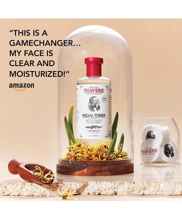 THAYERS Alcohol-Free Lavender Witch Hazel Toner - 12 oz with Aloe Vera | Soothing Facial Treatment - Buy Online on GoSupps.com