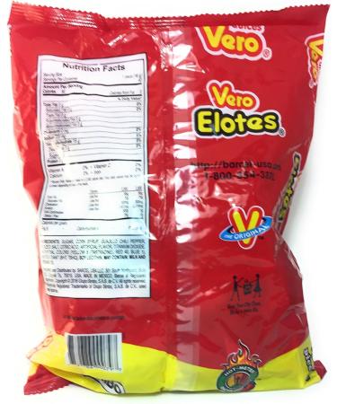 Vero Elote Chili Covered Strawberry Acidulated Lollipops 40 Pieces Artificially Flavored - Buy Online on GoSupps.com