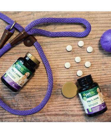petnc NATURAL CARE Hip & Joint Level 3 - Liver Flavor 45 Chewables for Dogs - Buy Online on GoSupps.com