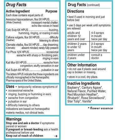 Siddha Remedies Hearing | Ear Ache & Ringing Relief | Homeopathic Medicine for Adults | Non-GMO, Alcohol-Free, Gluten-Free, Sugar-Free - Buy Online on GoSupps.com