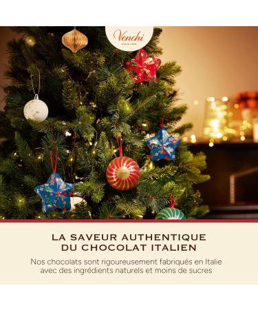 Venchi Coffret Cadeau toile de No l avec Chocolats Cometa Assortis dition Limit e 36 g Sans Gluten Sans Colorants ni Conservateurs Id e Cadeau et D coration de No l - Buy Online on GoSupps.com