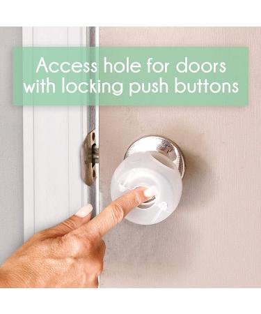 Little Chicks Baby Safety Door Knob Covers - 3 Count (Pack of 1) - Buy Online on GoSupps.com