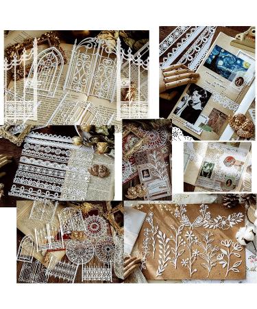 30 PCS Vintage Lace Scrapbooking Paper for Bullet Journals & Art Crafts - Buy Online on GoSupps.com